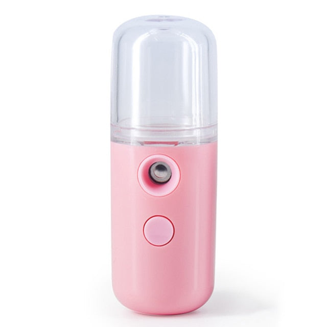 Nano Mist Facial Sprayer Beauty Instrument - USB Face Steamer, Moisturizing Beauty