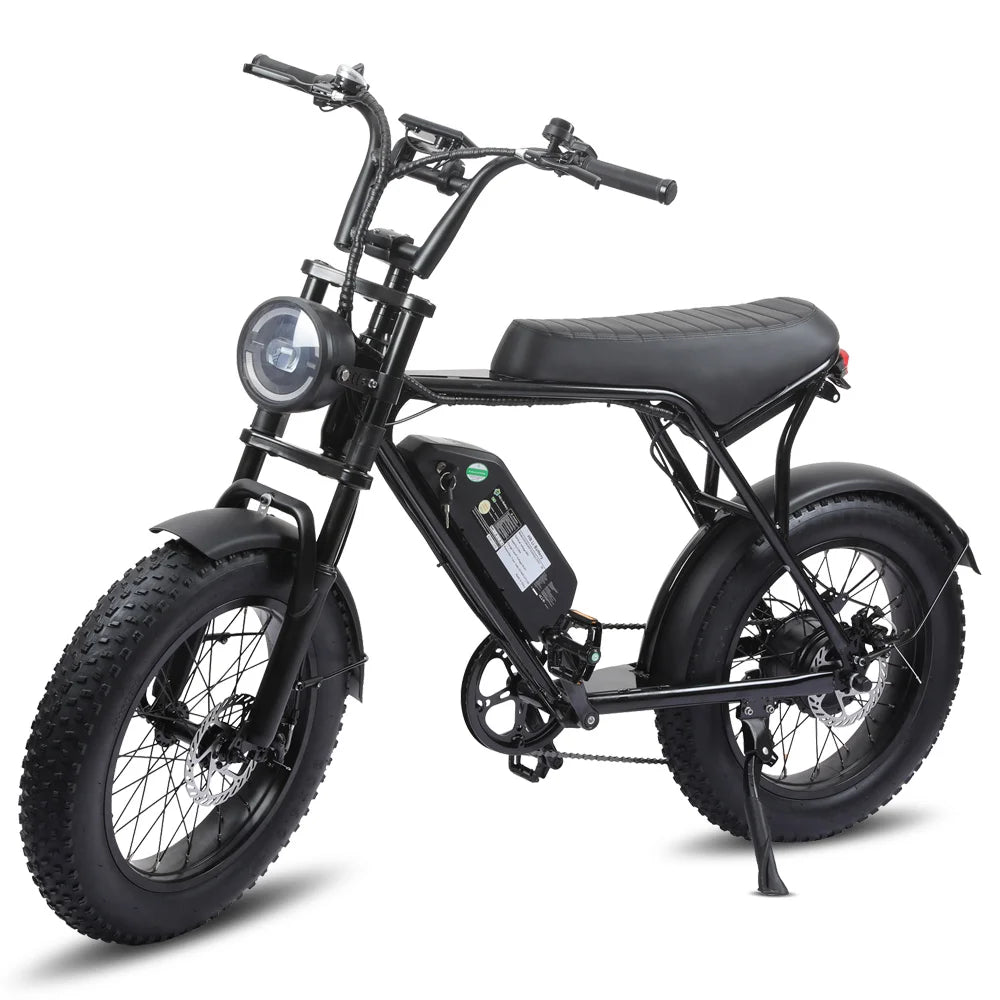 20'' Electric Bicycle - Motor 500W, 34Miles, 440lb Load