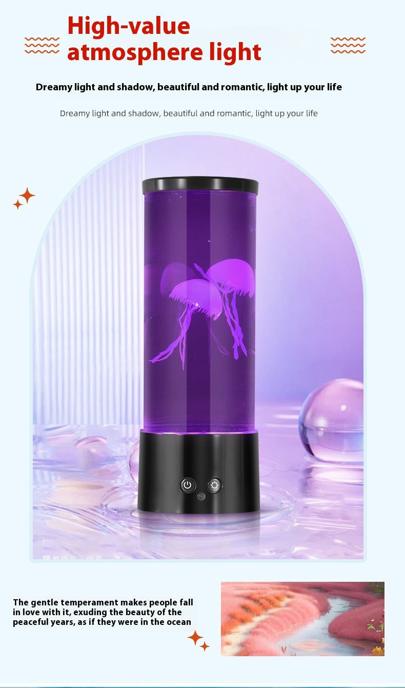 LED Color Changing Jellyfish Lamp *