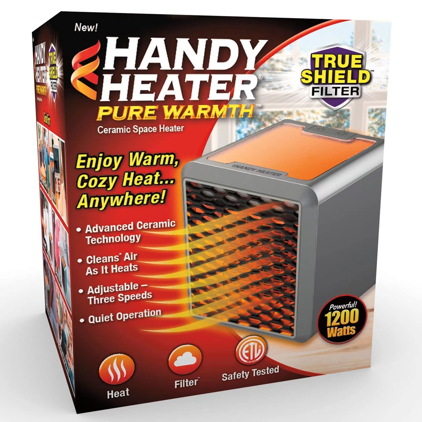 Small Heater - 3 Gear Wind Speed