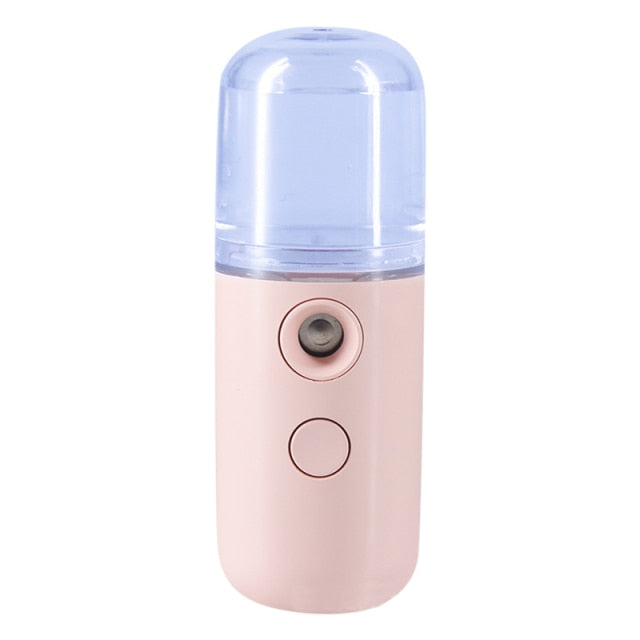 Nano Mist Facial Sprayer Beauty Instrument - USB Face Steamer, Moisturizing Beauty